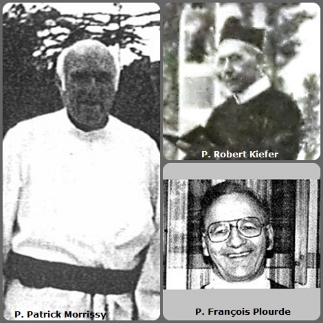 Tra i 24 defunti di oggi 2 gennaio di cui 3 italiani, l’immagine mostra 3 Redentoristi: l’americano P. Patrick Morrissy (1929-2004); il tedesco P. Robert Kiefer (1855-1928) e il canadese P. François Plourde (1934-1984).