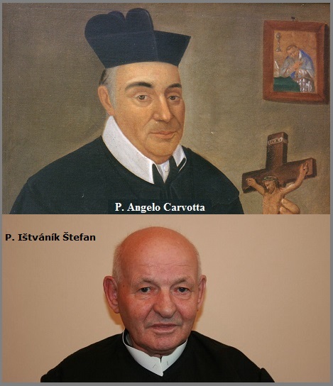 Tra i 27 defunti di oggi 12 agosto, di cui 1 italiano l’immagine mostra due Redentoristi: l’italiano P. Angelo Carvotta (1785-1851) e lo slovacco di rito greco-cattolico P. Ištváník Štefan (1929-2013).