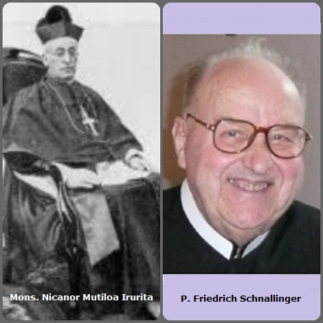 Tra i 25 defunti di oggi 19 novembre, di cui 2 italiani, l’immagine mostra 2 Redentoristi: lo spagnolo Mons. Nicanor Mutiloa Irurita (1874-1946), Vescovo di Tarazona (1935-1946) Spagna e l’austriaco P. Friedrich Schnallinger (1932-2010).