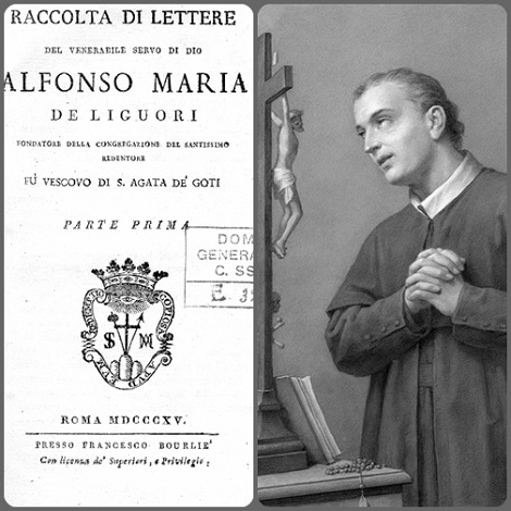 Nel ricco epistolario di S. Alfonso si trovano ben 95 lettere indirizzate dal Santo al P. Gaspare Caione: tra queste una dell’11 gennaio 1756.