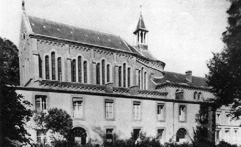 Argentan (Francia). La Casa redentorista  in una foto del 1898. Qui due anni prima, nel 1896, morì il P. Charles Cabirol. 