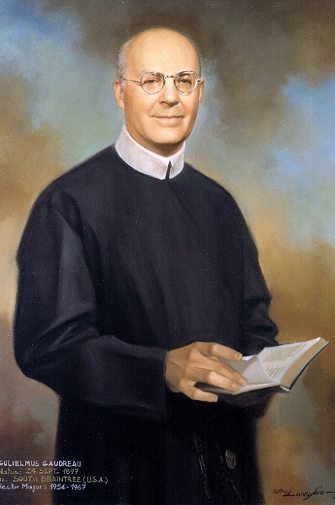 P. Guglielmo Gaudreau, della Provincia di Baltimora, Rettore Maggiore dal 1954 al 1957  (foto: Raccolta Marrazzo).
