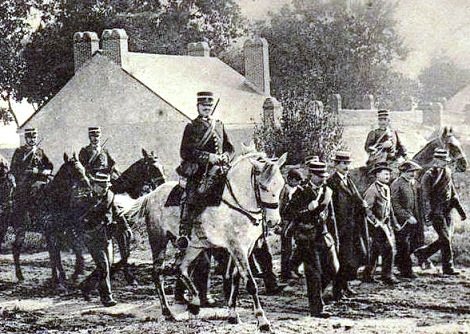 Espulsione dei Redentoristi da Les Sable d'Olonne nel 1903 - Arresto dei loro amici che li difendevano.