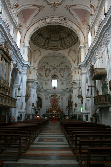 La chiesa di S. Alfonso a Sciacca, che fratello Leopoldo Amato ha impreziosito con la costruzione di un bell’organo che “reputavasi un tempo fra i migliori dell'isola” (Strafforello).