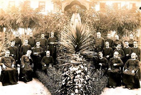 Stantiago del Cile 1901 - La Comunità redentorista: tra i Padri dovrebbe trovarsi il P. Philémon Vasseur.