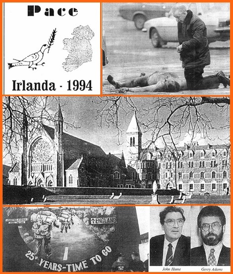  Questo numero 112 presenta in otto pagine, testo e foto, il servizio di P. Patrick Cunning, C.Ss.R. che ricostruisce il processo di pace nell’Irlanda martoriata dalla guerra civile. In questo processo i Redentoristi hanno avuto un ruolo importante.