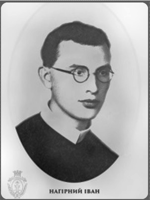 Il redentorista P. Ivan Nahirnyj, C.Ss.R. 1914-1941 – Ucraina, della Vice Provincia Ruteniense in Galizia. Morì giovanissimo, a 27 anni, per aver contratto il tifo confessando i prigionieri di guerra ammalati del terribile morbo.