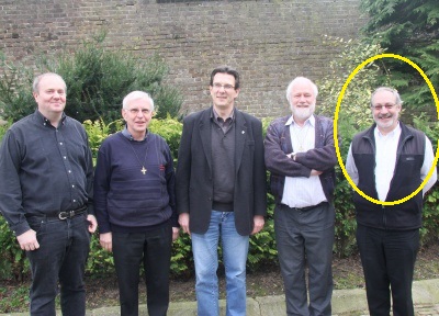 P. Guido Moons  nel Consiglio Provinciale della Provincia San Clemente = P. Jürgen Langer, P. Hafmans Jan, P. Johannes Romelt (Provincial), P. Henk Erinkveld (Vicaire).
