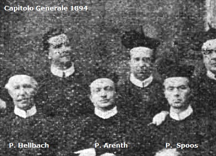 Il redentorista P. Matthias Arenth C.Ss.R. 1846-1895  Borussia della Provincia di Colonia. al Capitolo Generale del 1894 da cui è estratto il particolare fotografico.