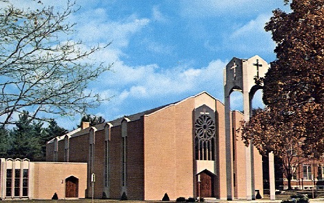 l redentorista Fratello Ambrose Charles Friedel, 1871-1954,  USA della Provincia di Baltimora. Saratoga Springs, New York, dove morì a 83 anni. (Foto: La chiesa di Saratoga Springs, dove finì la sua vita fratello Charles)