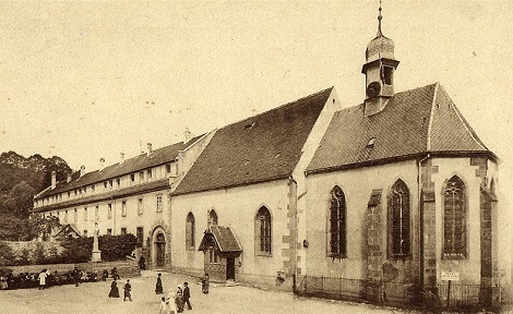 Nessuna immagine del redentorista P. Edouard Philipps C.Ss.R. 1887-1953  Francia della Vice-Provincia di Alsazia – Strasburgo. Mentre era di residenza a Trois-Epis cadde malato e fu ricoverato in ospedale a Colmar; ma le cure non evitarono la sua morte. (foto: l’antica chiesa de Notre Dam des Trois Èpis).