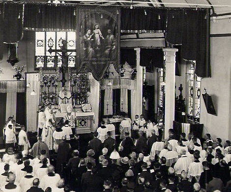 Maitland, South New Wales, Australia 15 settembre 1929. Cerimonia della Consacrazione Episcopale di Mons.Edmundo Gleeson, Vescovo titolare di Vatarba.