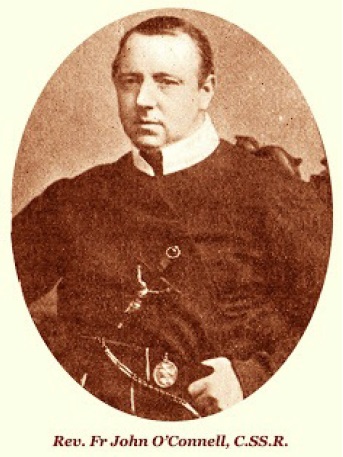 Il redentorista P. Joannes O'Connell, 1841-1889, Irlanda, Provincia di Londra. La sua vita e la sua improvvisa morte, avvenuta  48 anni, lasciarono una profonda impressione sul popolo di Limerick, Irlanda. Era un grande confessore nel nel confessionale lsi manifestò la malattia al cuore, di cui morì la mattina de 22 gennaio 1889.