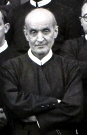 P. Benedetto D'Orazio in una foto del 1947. Fu padre spirituale di molti che a lui accorrevano: Cardinali, Vescovi, sacerdoti, religiosi, fedeli aveva bisogno di una parola di conforto e di sollievo.